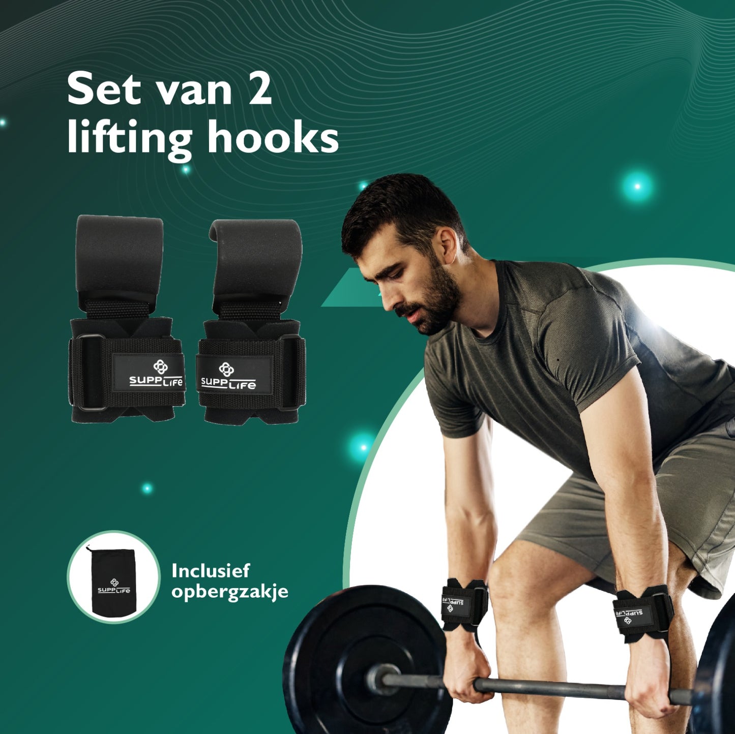 Supplife Lifting Hooks - 2 Stuks